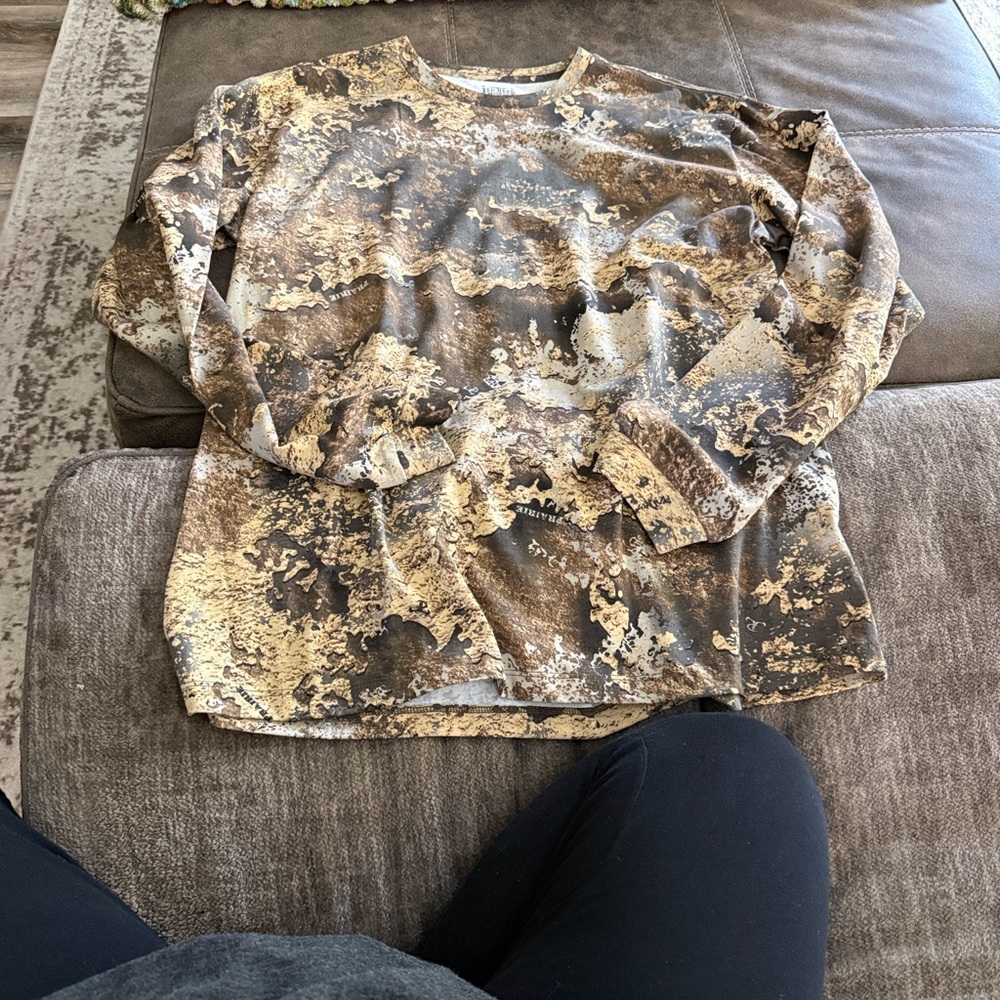 RedHead Camouflage Crew Neck Shirt Lg